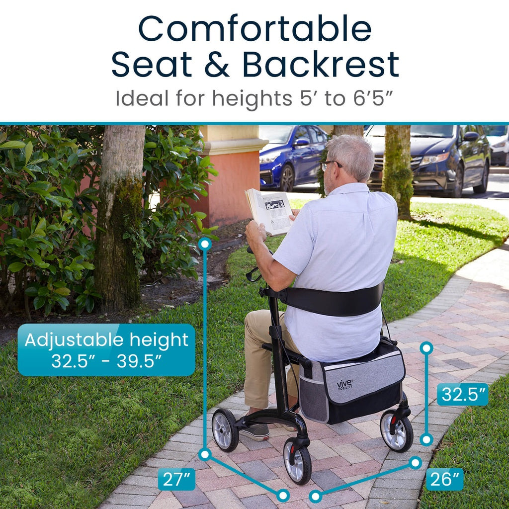 Bariatric Carbon Fiber Rollator