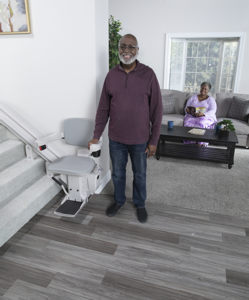 Bruno Elite Curved Stairlift CRE-2110