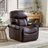 Golden Cloud+ lift chair in dark brown in a living room