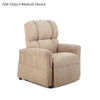Golden Comforter lift chair in beige fabric