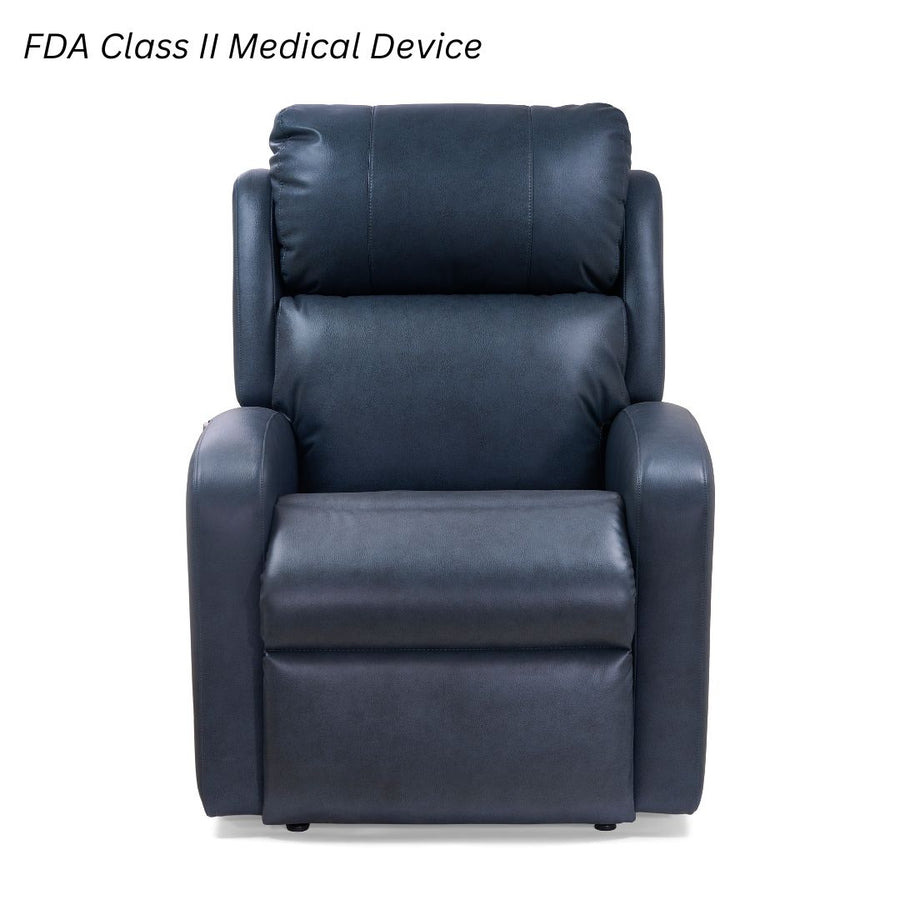 Golden EZ Sleeper Slim lift chair in navy