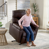 Woman rising from a Golden Cloud+ lift chair