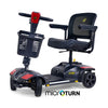Golden Buzzaround XL+ 4-wheel scooter with red trim