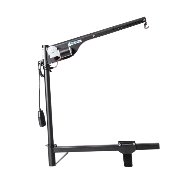 Harmar AL065 hitch-mounted hoist lift