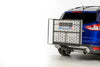 Harmar AL100 (base model shown) folded on the hitch of a blue SUV