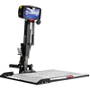 Harmar AL100 (base model shown) scooter lift, three-quarter view on white