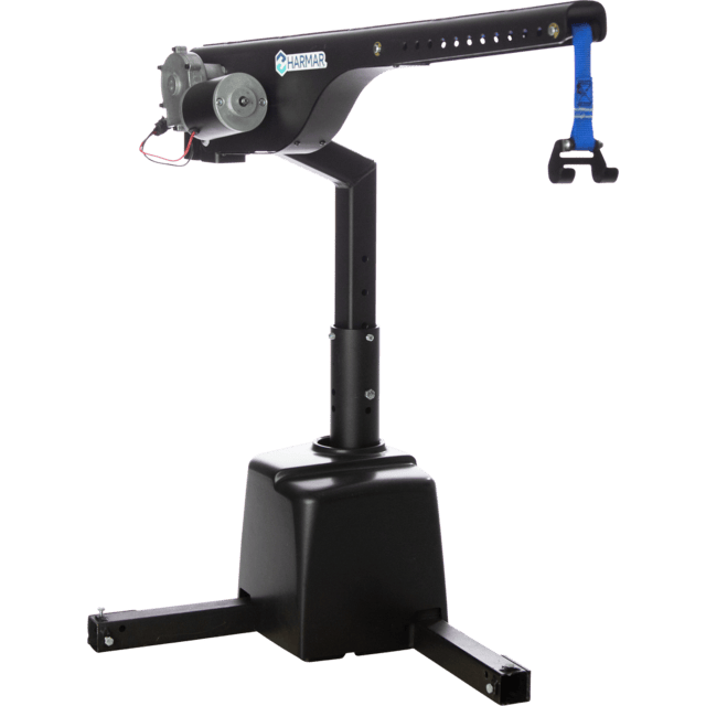 Harmar AL225 two-axis hoist lift with strap