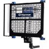 Harmar AL300 (base model shown) lift folded, three-quarter view on white
