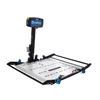 Harmar AL301XL (base model shown) lift with a wide aluminum platform and side rails, on white