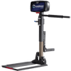 Harmar AL580 (base model shown) lift with the platform lowered, side view on white
