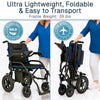 Air Frame Aluminum Power Wheelchair (16.7", 225 lbs)