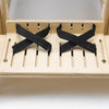 Smirthwaite footplate with crossed straps
