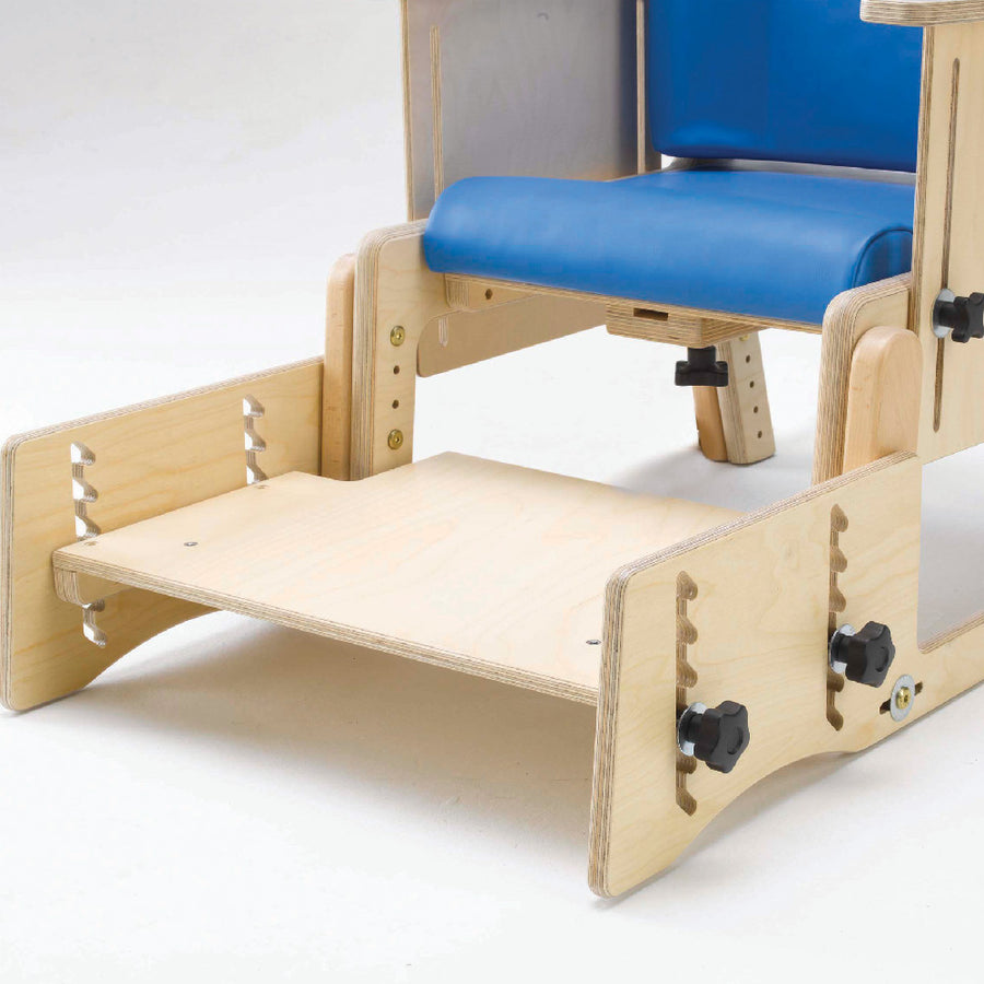 Footrest under the seat of a Smirthwaite Brookfield chair