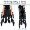 Bariatric Transport Wheelchair