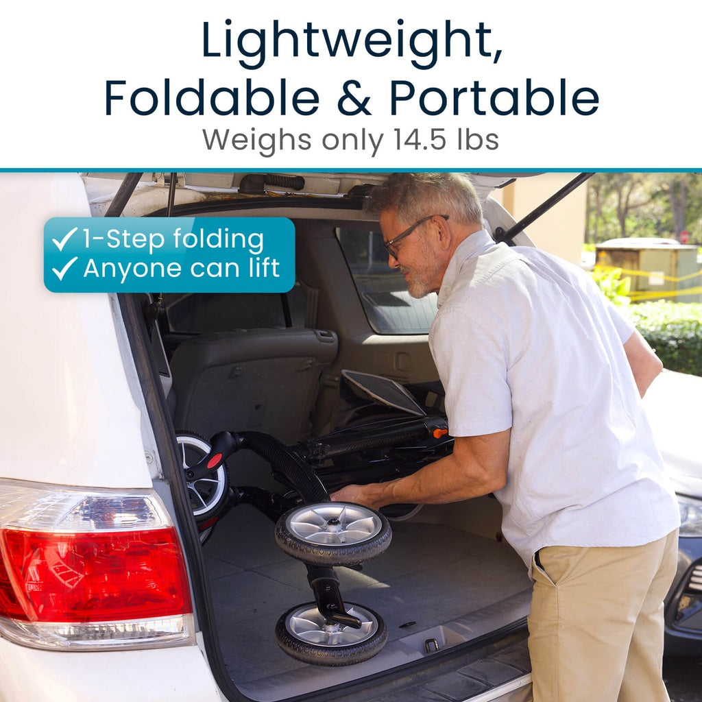 Bariatric Carbon Fiber Rollator