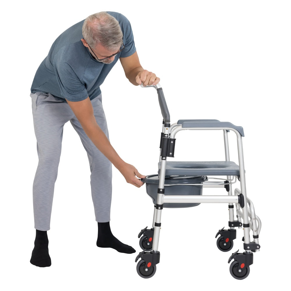 Core Shower Commode Transport Wheelchair