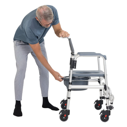 Core Shower Commode Transport Wheelchair