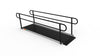 EZ-ACCESS GATEWAY 3G Solid Surface Portable Ramp, 10 ft / Two-Line / Black