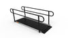 EZ-ACCESS GATEWAY 3G Solid Surface Portable Ramp, 8 ft / Two-Line / Black