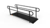 EZ-ACCESS GATEWAY 3G Solid Surface Portable Ramp, 9 ft / Two-Line / Black