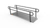 EZ-ACCESS GATEWAY 3G Solid Surface Portable Ramp, 10 ft / Two-Line / Non-Coated Deck with Black Rail