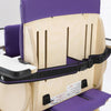 Smirthwaite rear tray retaining strap on a Hardrock chair