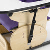 Smirthwaite side tray retaining strap on a Hardrock chair