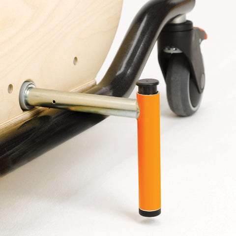 Smirthwaite Hardrock stabilizer fitted to the chair base