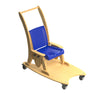 Smirthwaite Juni chair on the mobile dolly base with push handle