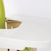 White quick release tray on a Smirthwaite Juni chair