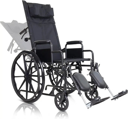Reclining Wheelchair With Headrest