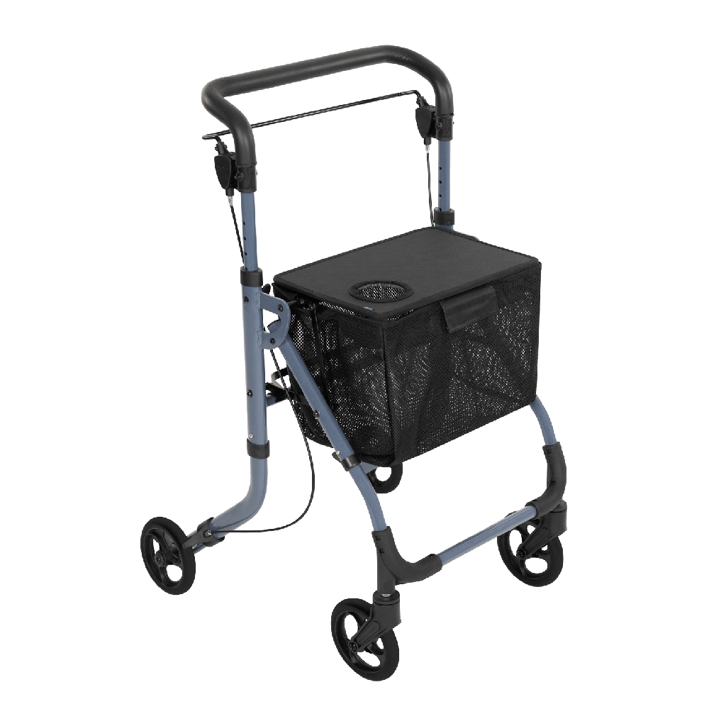 Rollator With Cupholder Tray