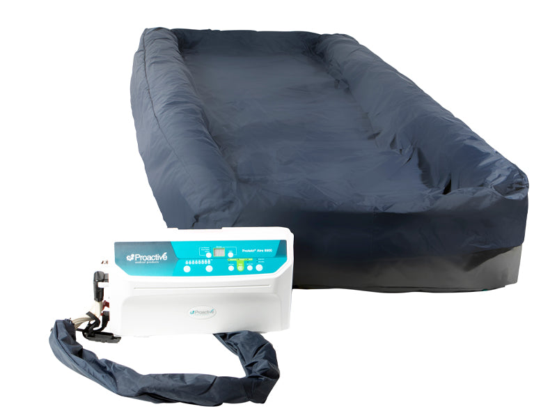 Protekt Aire 8900 Low Air Loss Alternating Pressure and Pulsation Mattress System with On Demand Side Air Bolsters