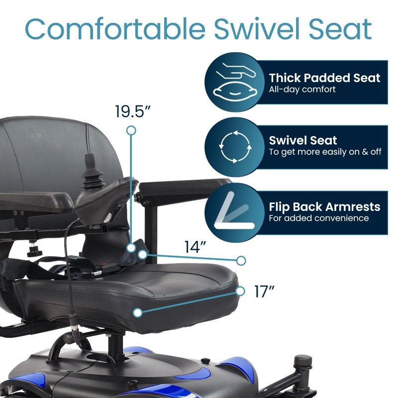 Custom Power Chair Power Wheelchair Model C – Custom Mobility