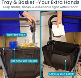 Rollator With Cupholder Tray