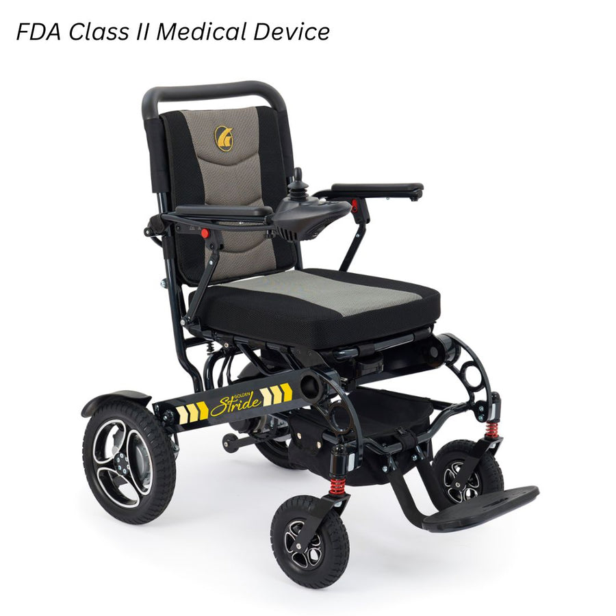 Golden Stride folding power wheelchair