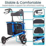 Tri-Rollator With Seat