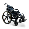 ComfyGO X-1 manual wheelchair with blue accents
