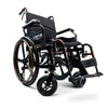 ComfyGO X-1 manual wheelchair with red accents