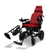 ComfyGO X-9 power wheelchair with red upholstery