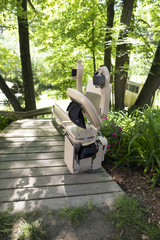 Bruno Elite Curve Outdoor Stairlift CRE-2110E