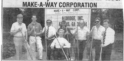 Make-A-Way Corporation Breaking Ground in Athens, GA 1990