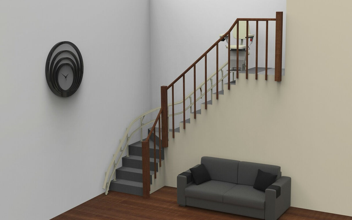 Harmar Helix Curved Stairlift