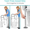 Toilet Safety Frame With Handles