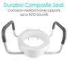 Toilet Seat Riser With Arms