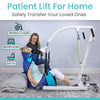 Hydraulic Patient Lift with Sling