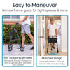 4 Wheel Air Frame Walker with Bag