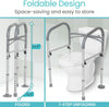 Toilet Safety Frame With Handles