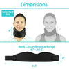 Cervical Collar Neck Brace, Thin 4 Inch