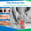 Heavy Duty Gel Insoles, Over 200 lbs